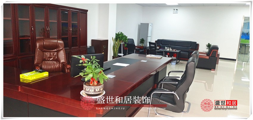 總經理辦公室裝修實景圖 總經理辦公室裝修實景圖