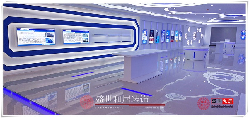 合肥科技風展廳裝修完工圖 合肥科技風展廳裝修完工圖