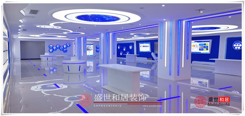 合肥科技風展廳裝修完工圖 合肥科技風展廳裝修完工圖